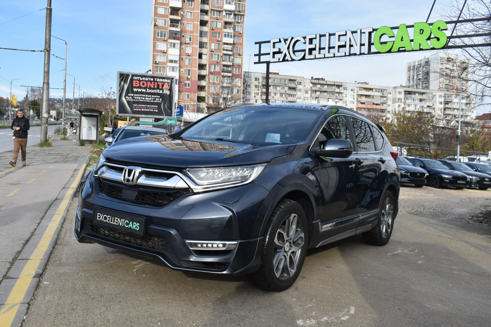 Honda Cr-v 1.5i* AUTOMAT* CROSSLINE* FULL* PANORAMA* HEAD-UP*, снимка 1