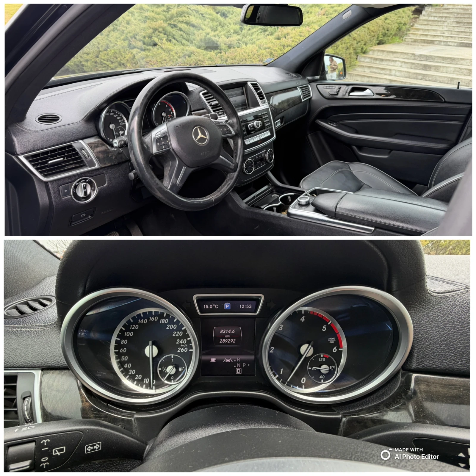 Mercedes-Benz ML 350 350CDI BLACK EDITION , снимка 17 - Автомобили и джипове - 54207416