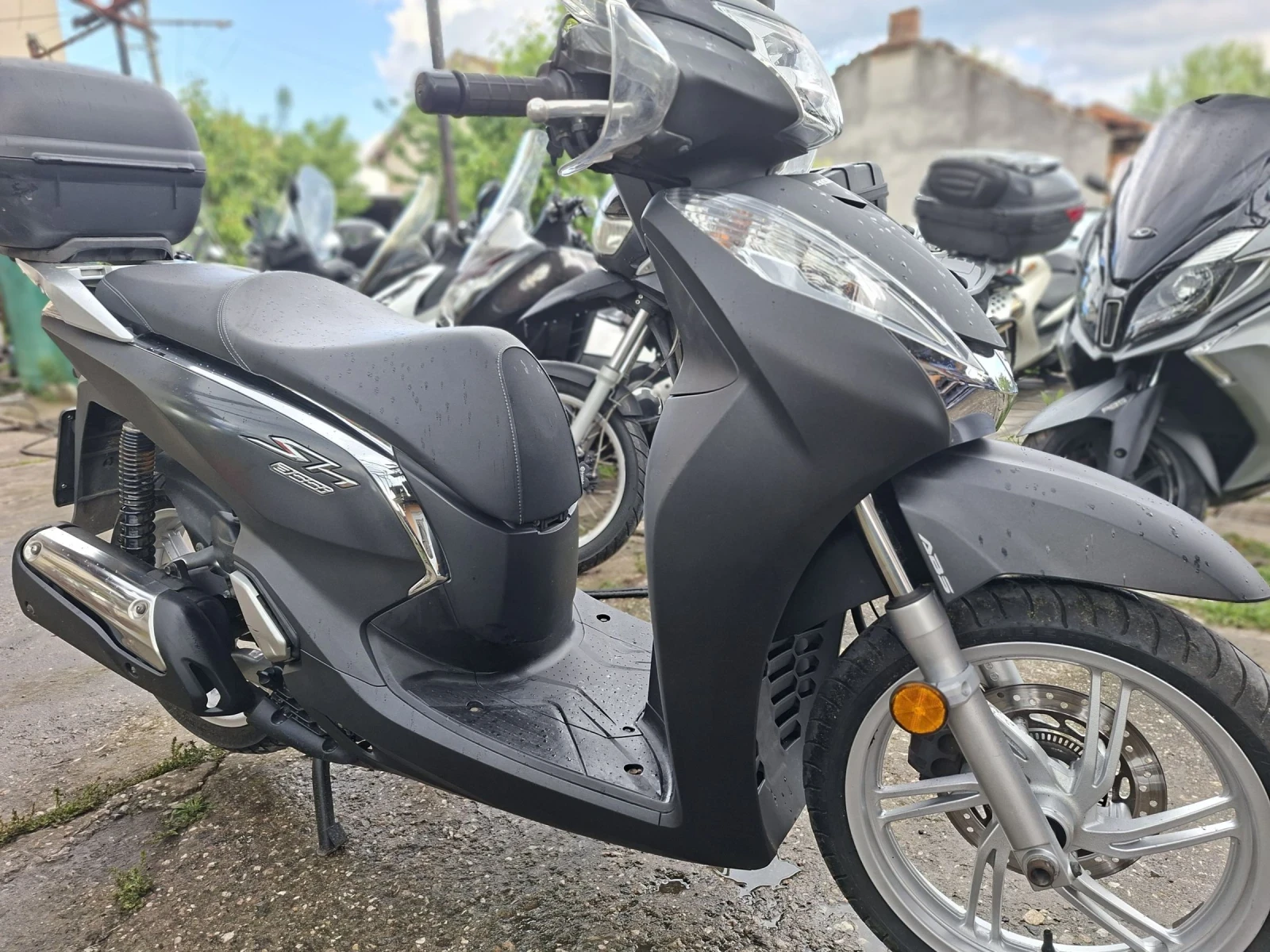 Honda Sh Black matt, keyless, ABS,  | Mobile.bg � ����������� 7