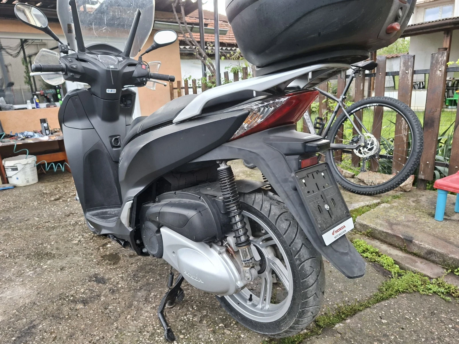 Honda Sh Black matt, keyless, ABS,  | Mobile.bg � ����������� 17