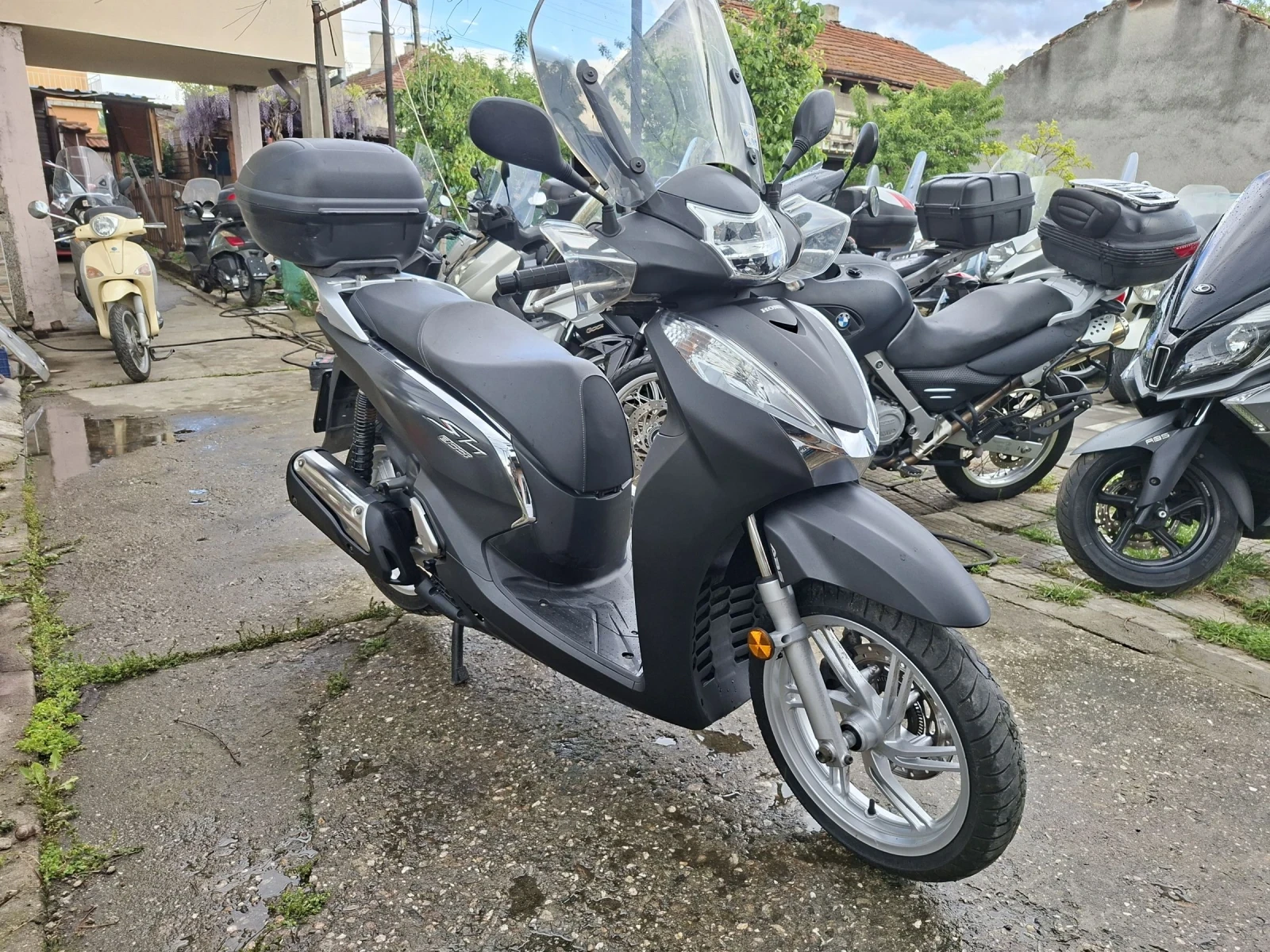 Honda Sh Black matt, keyless, ABS,  | Mobile.bg � ����������� 1