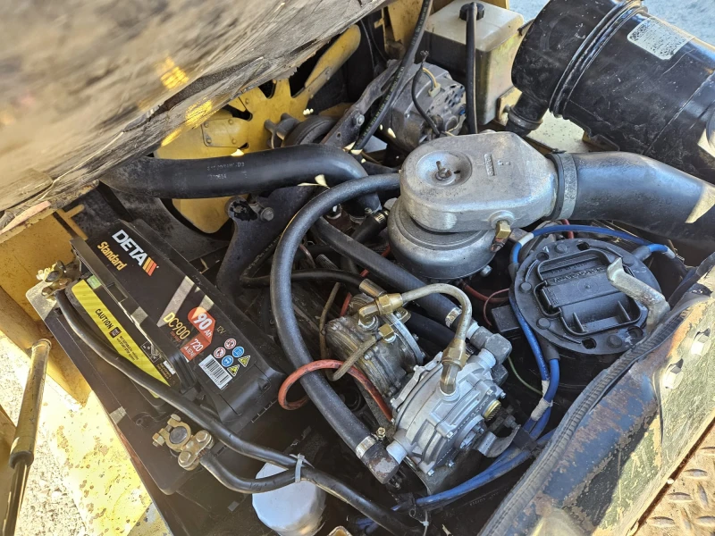 Мотокар Hyster 5.5т газ , вдига на 6.2м, снимка 9 - Индустриална техника - 52792973