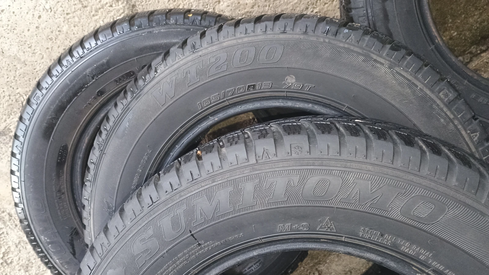 Гуми Зимни 165/70R13, снимка 2 - Гуми и джанти - 56276039
