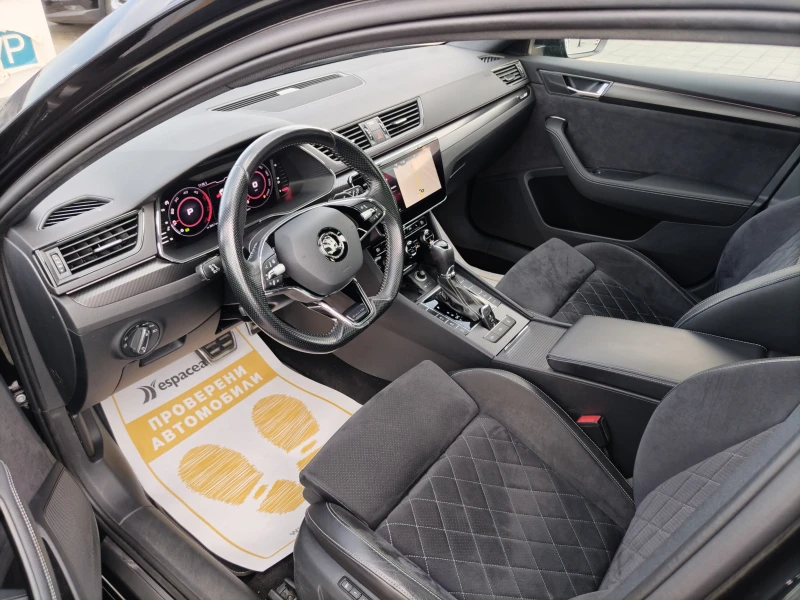 Skoda Superb 2.0TDI/200к.с/Sportline, снимка 13 - Автомобили и джипове - 51834160