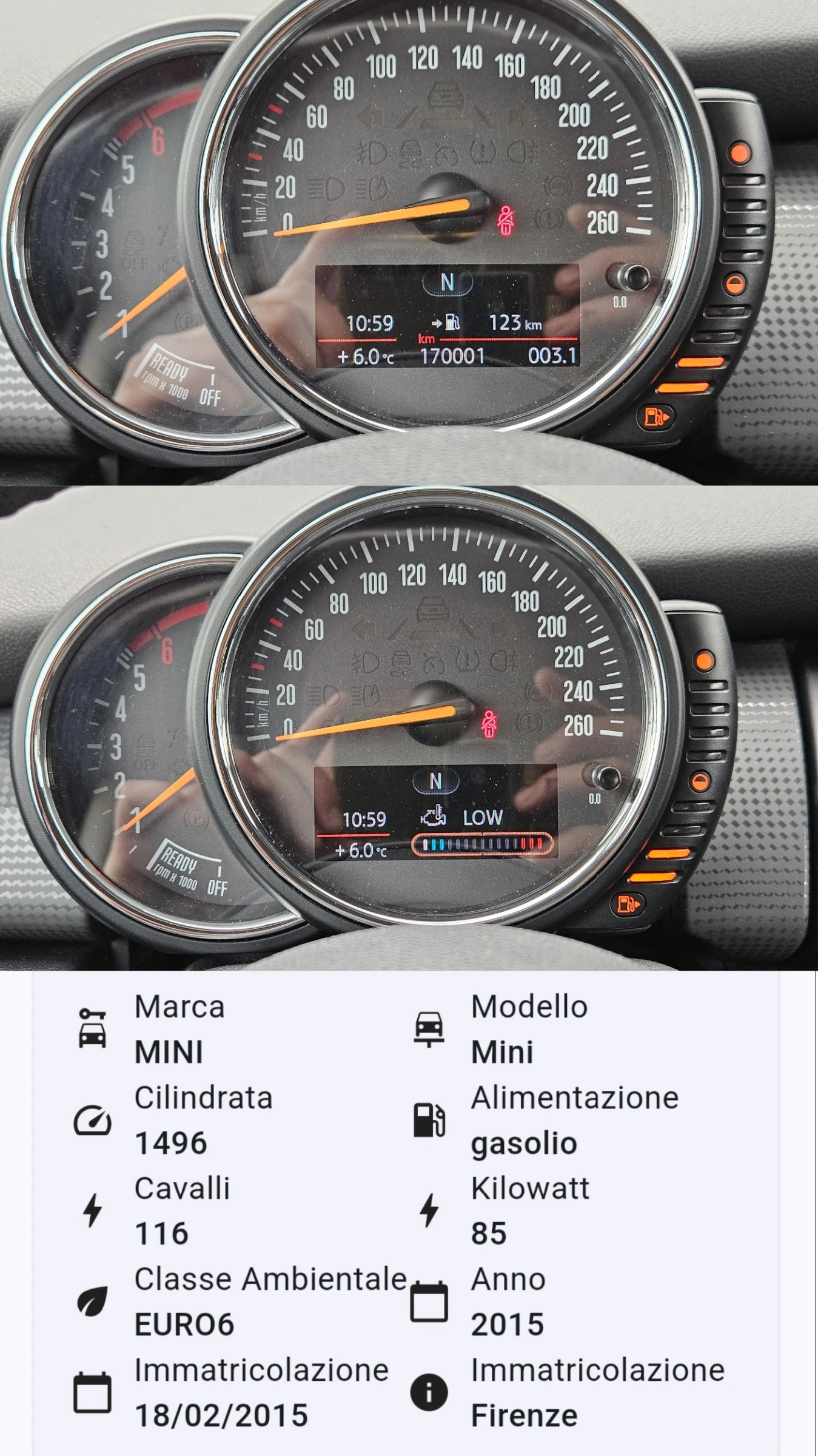 Mini Cooper D/116kc/6ск/Facelift/ACC/БЛУТУТ/EURO 6B/ТОП | Mobile.bg — изображение 12