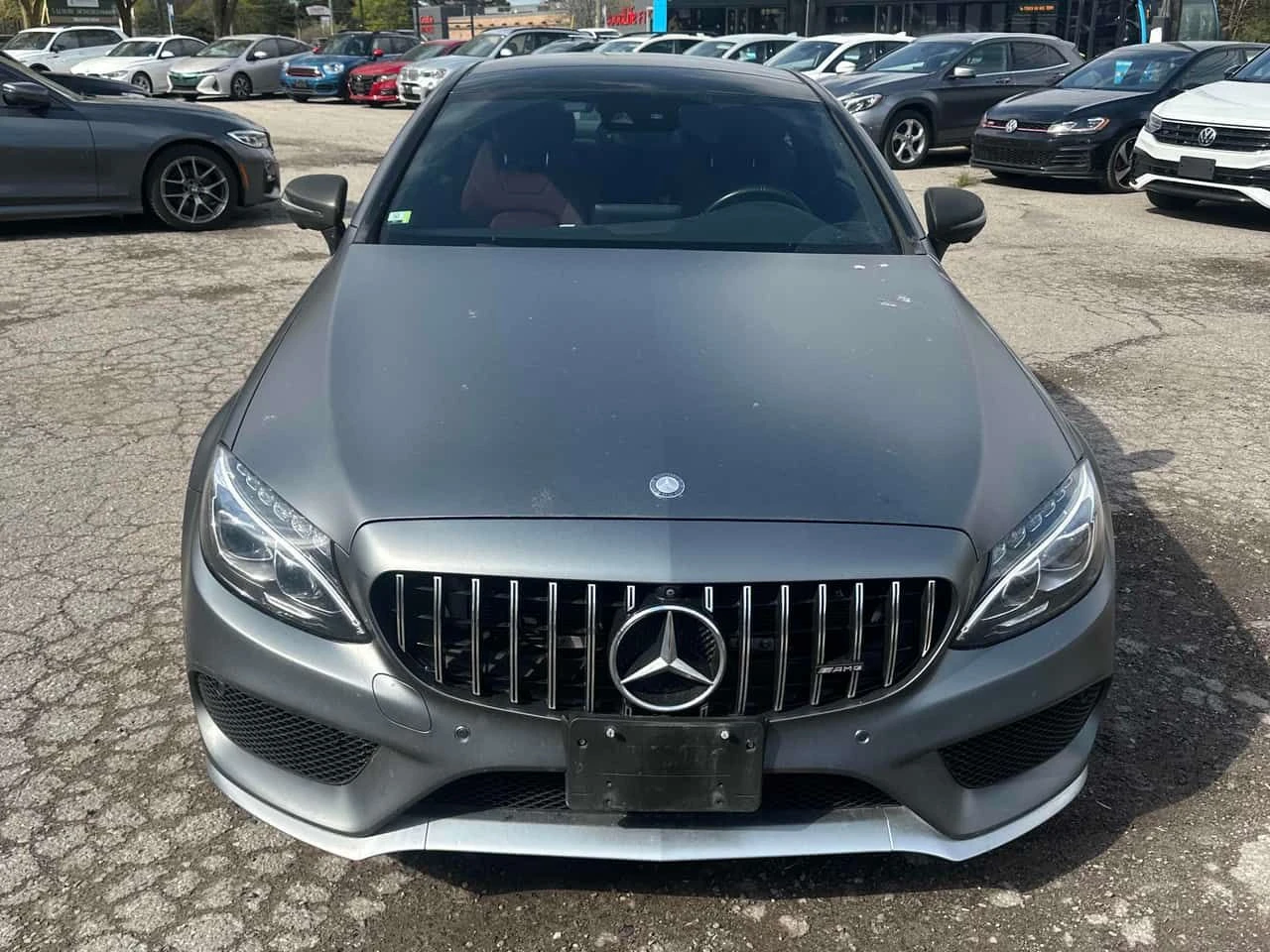 Mercedes-Benz C 43 AMG | BURMESTER | 360 | ЧЕРВЕН САЛОН | CARFAX | , снимка 6 - Автомобили и джипове - 54479644