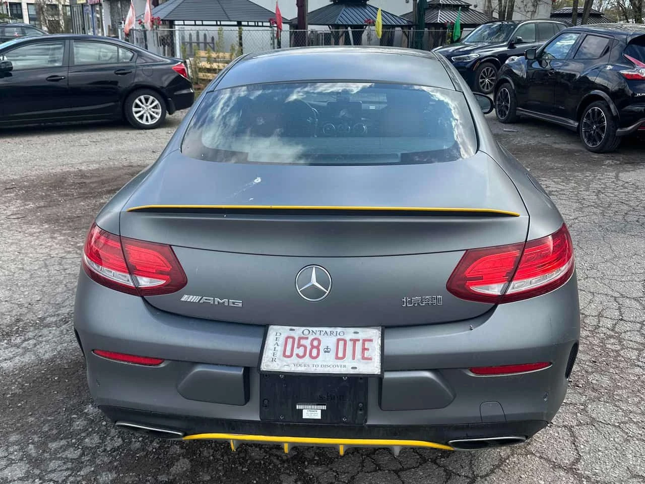 Mercedes-Benz C 43 AMG | BURMESTER | 360 | ЧЕРВЕН САЛОН | CARFAX | , снимка 4 - Автомобили и джипове - 54479644