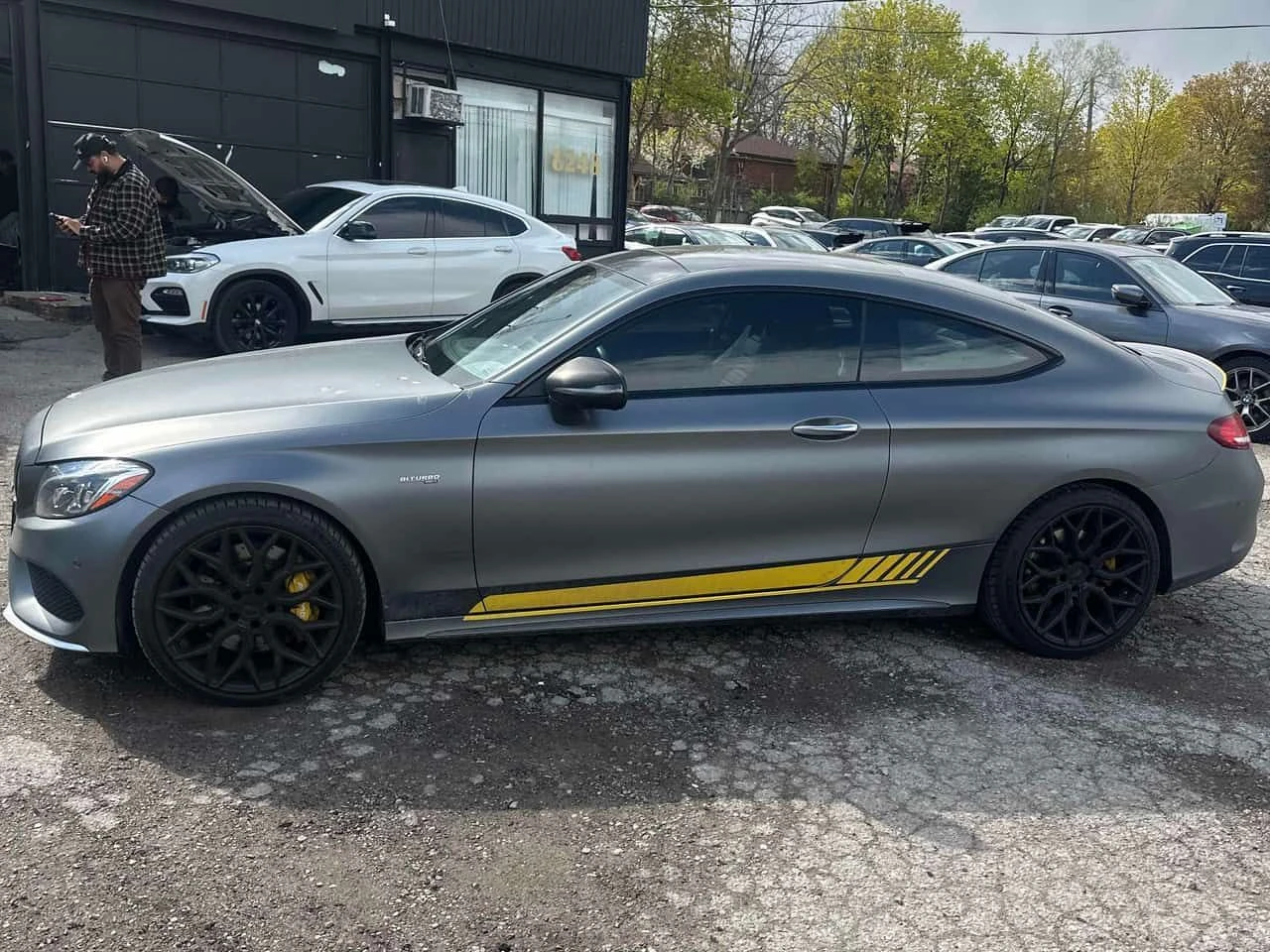 Mercedes-Benz C 43 AMG | BURMESTER | 360 | ЧЕРВЕН САЛОН | CARFAX | , снимка 2 - Автомобили и джипове - 54479644