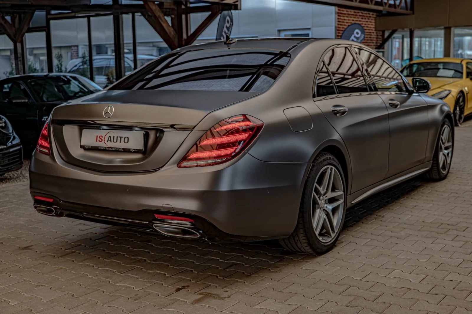 Mercedes-Benz S 560 AMG/4Matic/Burmester/360Камера/Обдухване, снимка 6 - Автомобили и джипове - 54968107