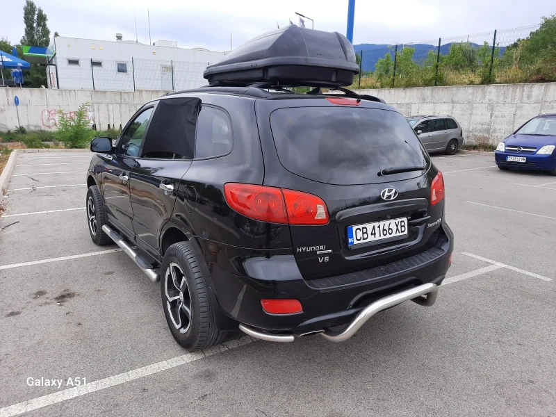 Hyundai Santa fe 4х4 Газ-Бенз. Автомат , снимка 4 - Автомобили и джипове - 52583650