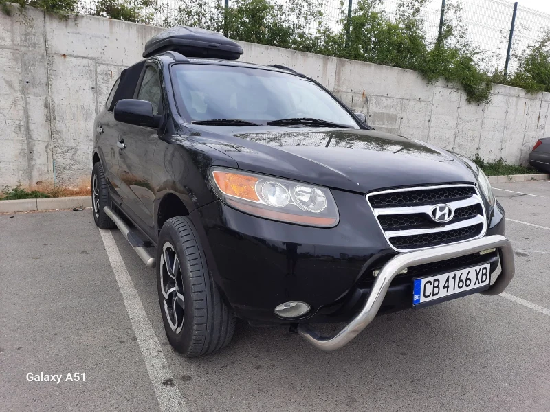 Hyundai Santa fe 4х4 Газ-Бенз. Автомат , снимка 2 - Автомобили и джипове - 52583650