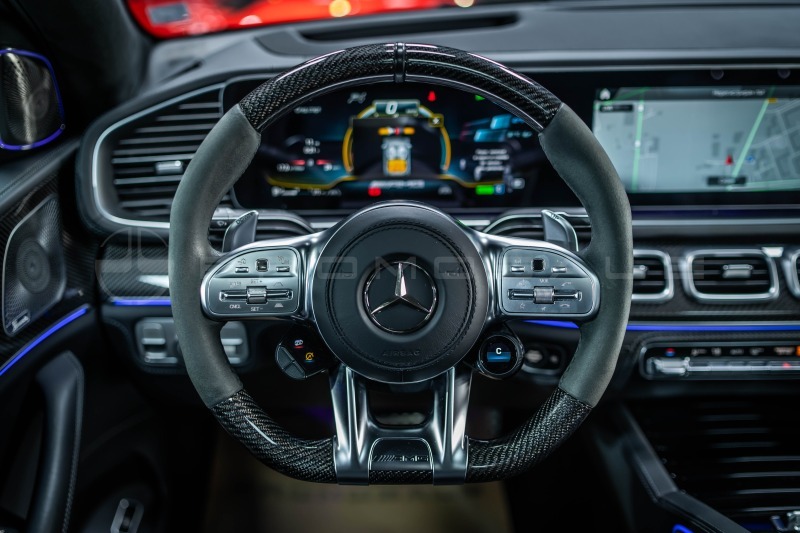 Mercedes-Benz GLE 63 S AMG 4M+ Exclusive* Carbon* Burm* Pano, снимка 10 - Автомобили и джипове - 46388461