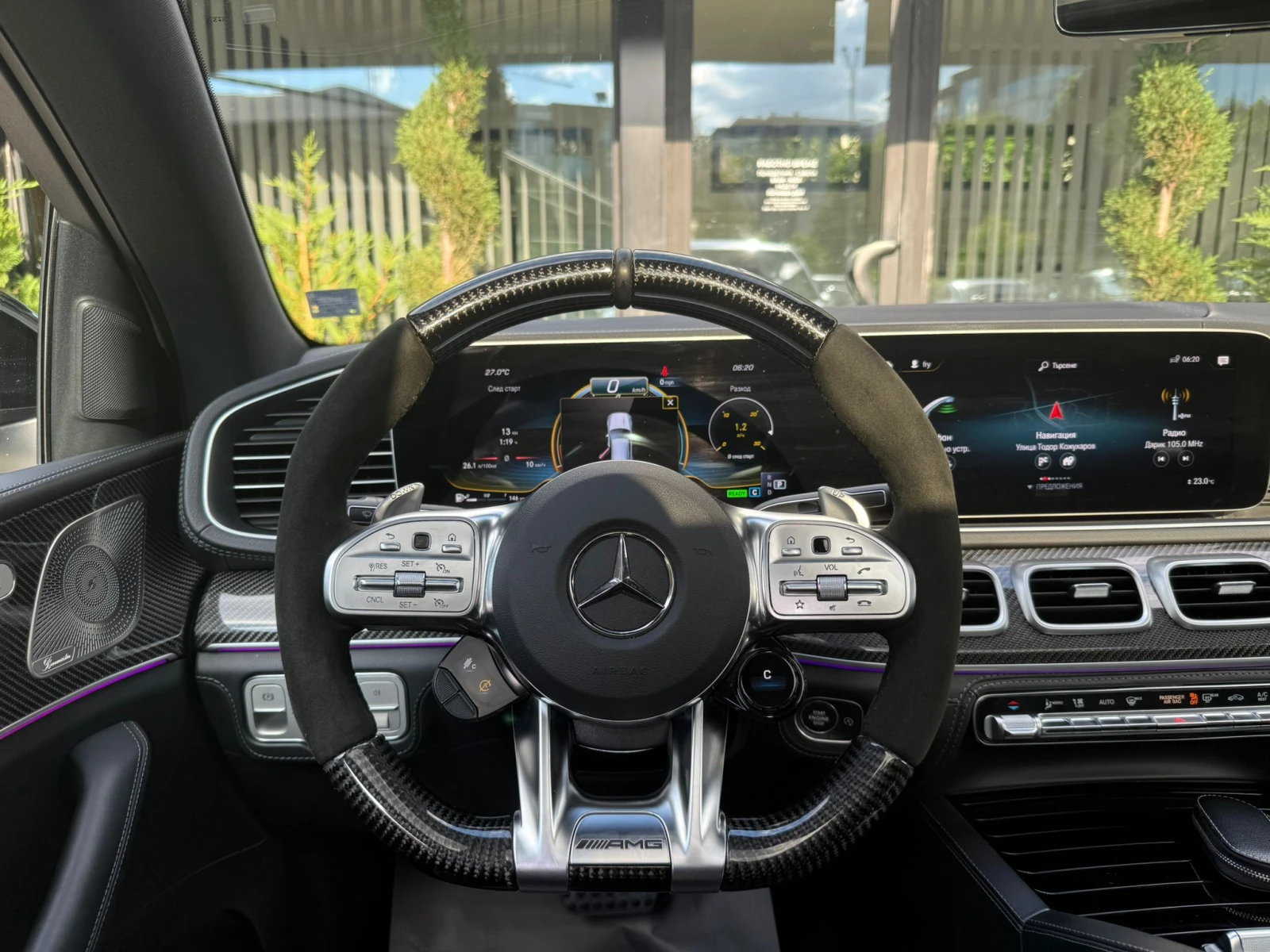 Mercedes-Benz GLE 53 4MATIC AMG/BURM/360, снимка 8 - Автомобили и джипове - 54682494