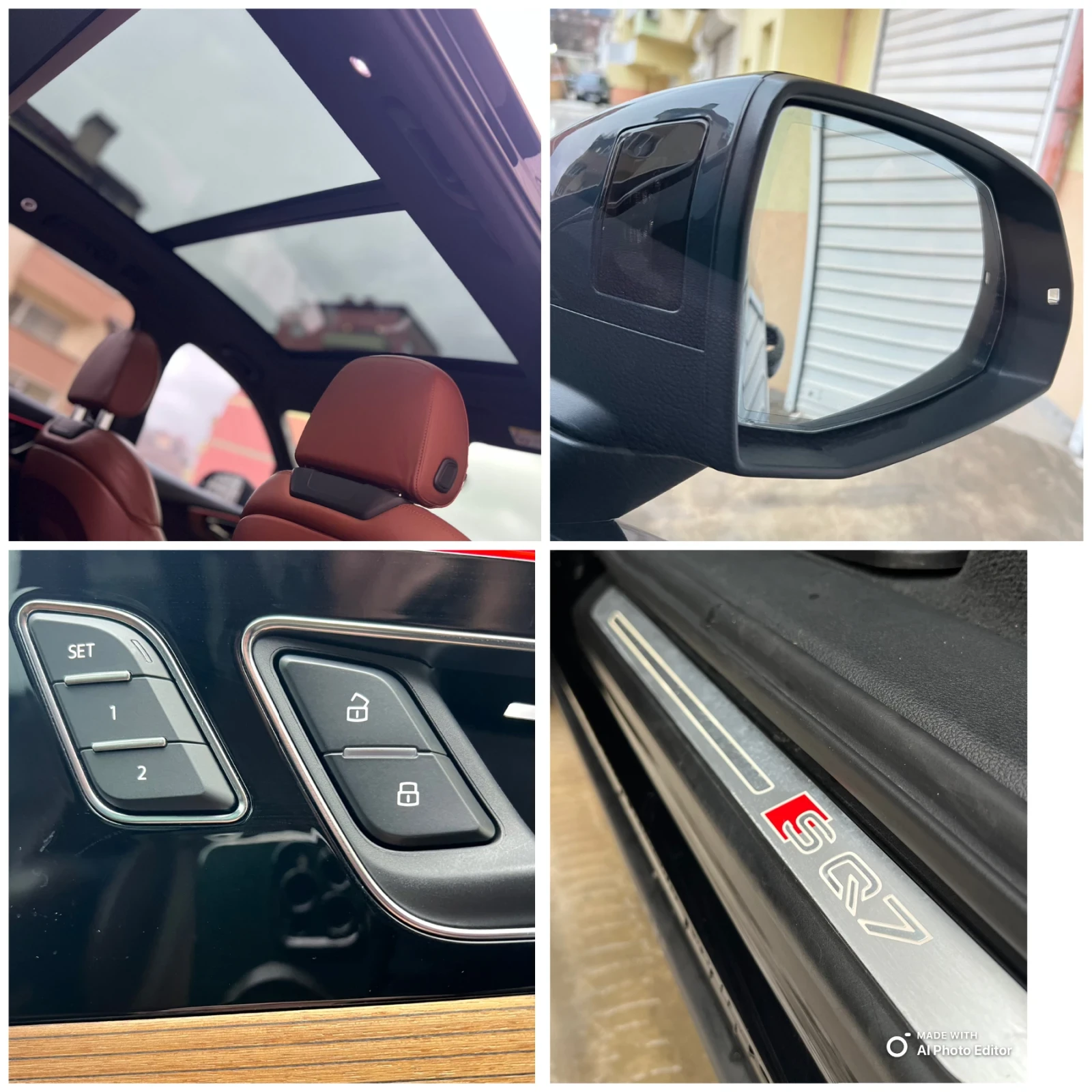 Audi SQ7 V8T 4.0TDI Ma3x, снимка 14 - Автомобили и джипове - 54761634