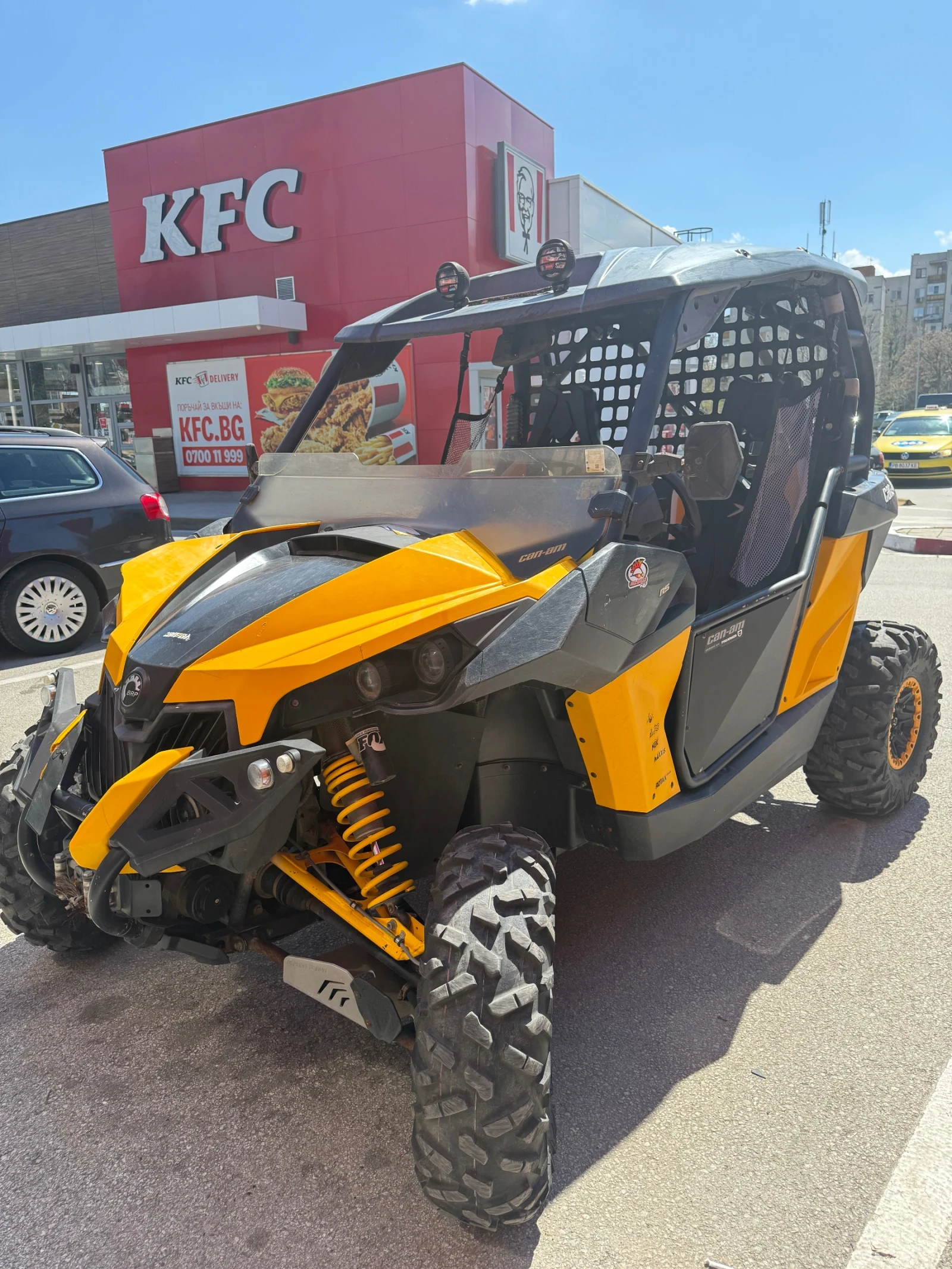 Can-Am Maverick 2014, хидравлика, лебедка, регистриран, снимка 6 - Мотоциклети и мототехника - 54181162