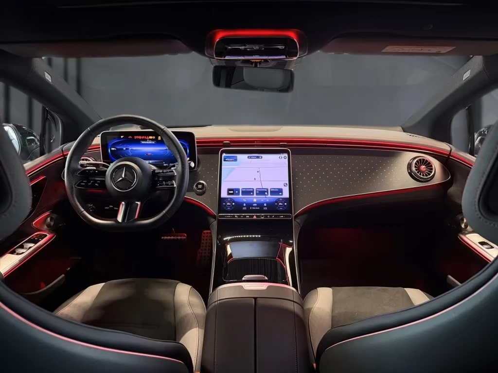 Mercedes-Benz EQE 350 4M AMG /HUD/BURM, снимка 11 - Автомобили и джипове - 55233109