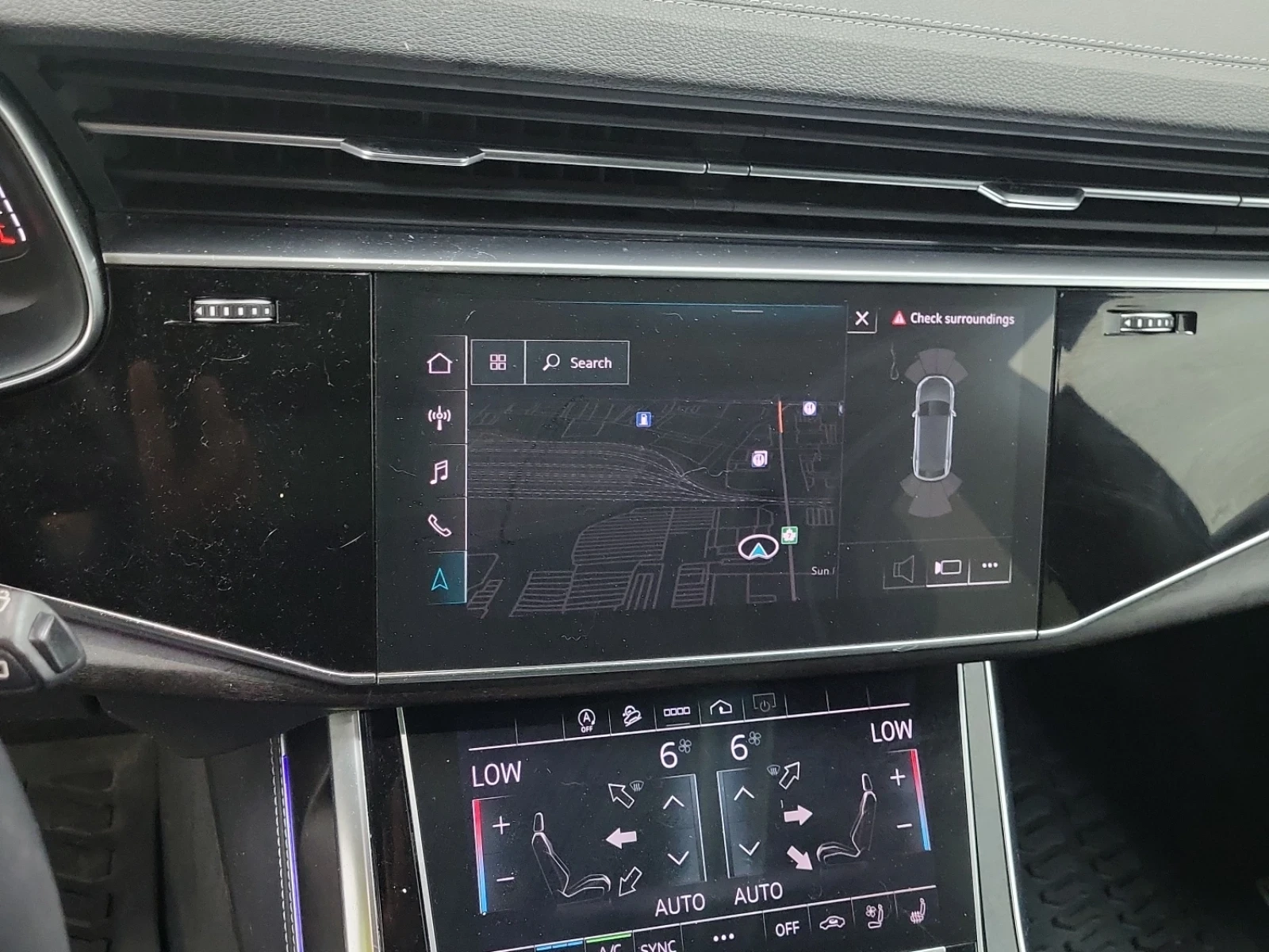 Audi Q8 55TFSi * S LINE * ОБДУХВАНЕ * DISTRONIC * CARFAX *, снимка 10 - Автомобили и джипове - 55500735