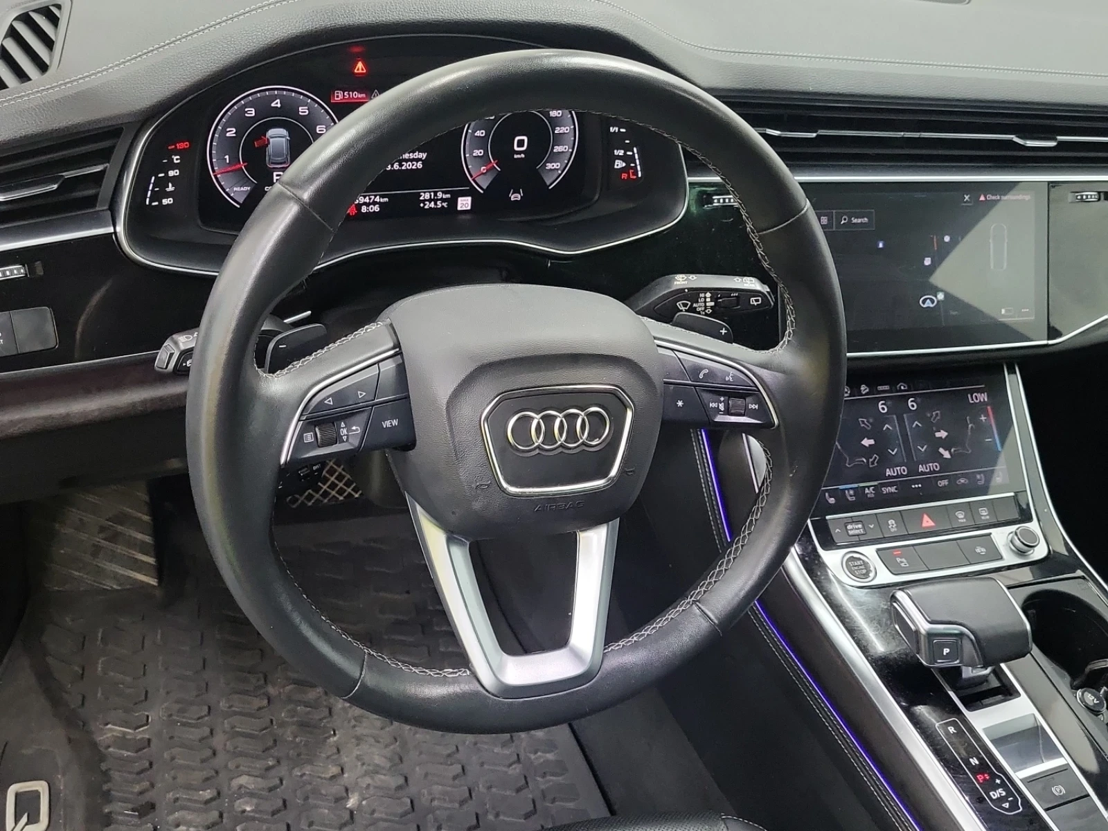 Audi Q8 55TFSi * S LINE * ОБДУХВАНЕ * DISTRONIC * CARFAX *, снимка 8 - Автомобили и джипове - 55500735