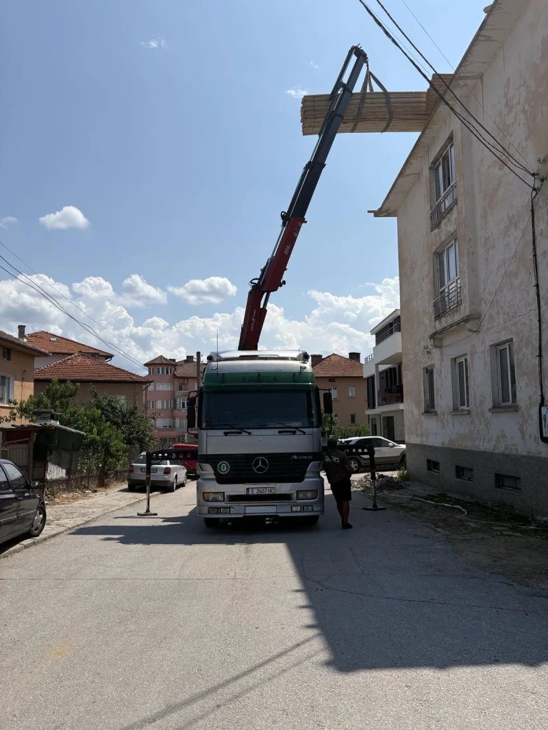 Mercedes-Benz Actros 2543 6х2 с Кран 17 m, снимка 16 - Камиони - 52349064