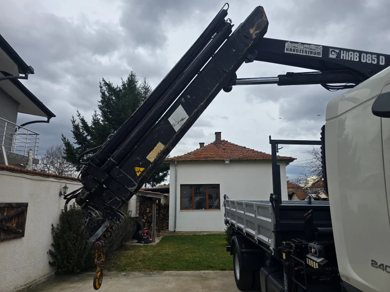 Volvo Fl 240 ТРИСТРАНЕН САМОСВАЛ С КРАН , снимка 13 - Камиони - 52991051