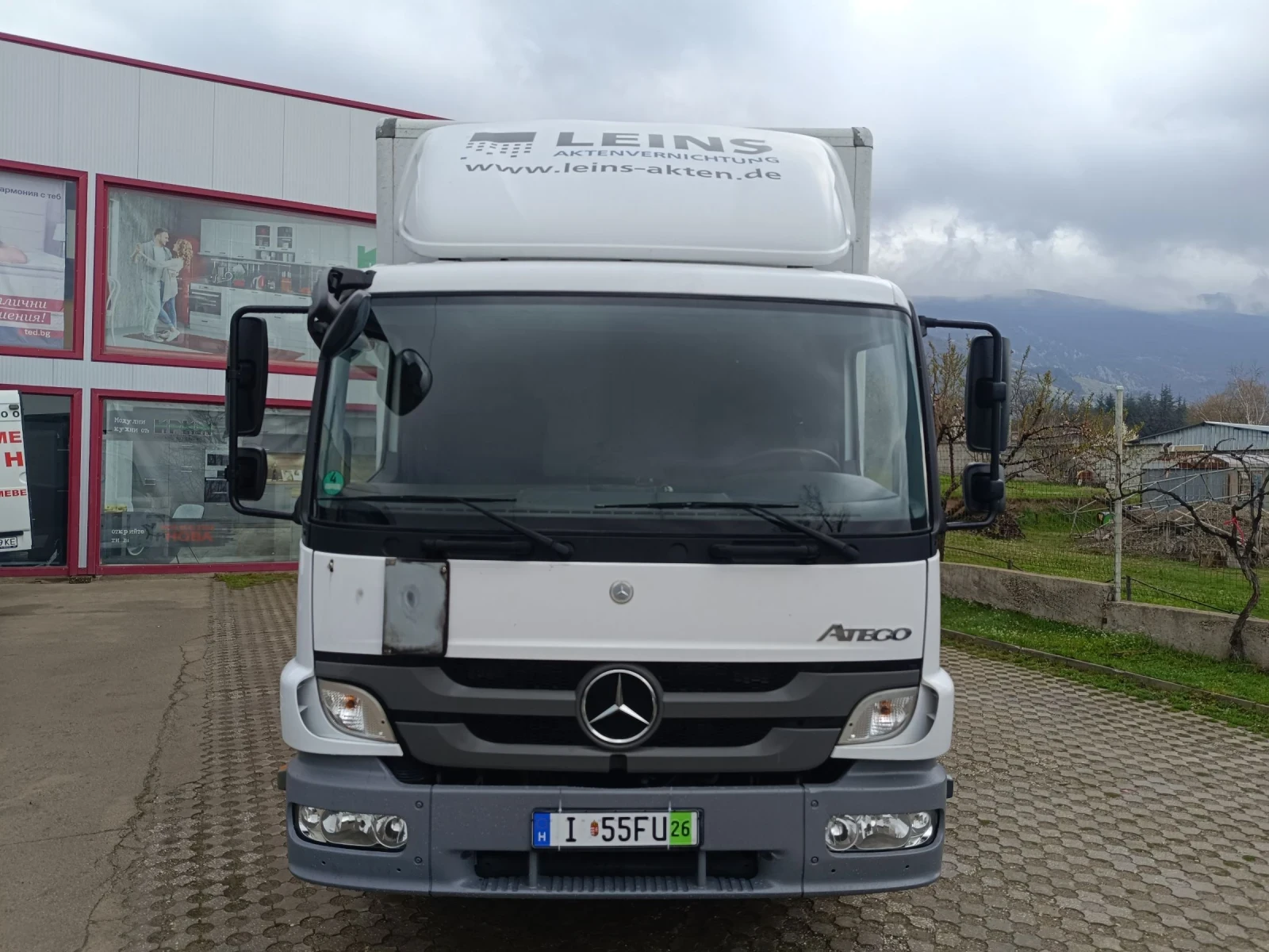 Mercedes-Benz Atego 1224 FURGON BORD KLIMA, снимка 2 - Камиони - 54057200