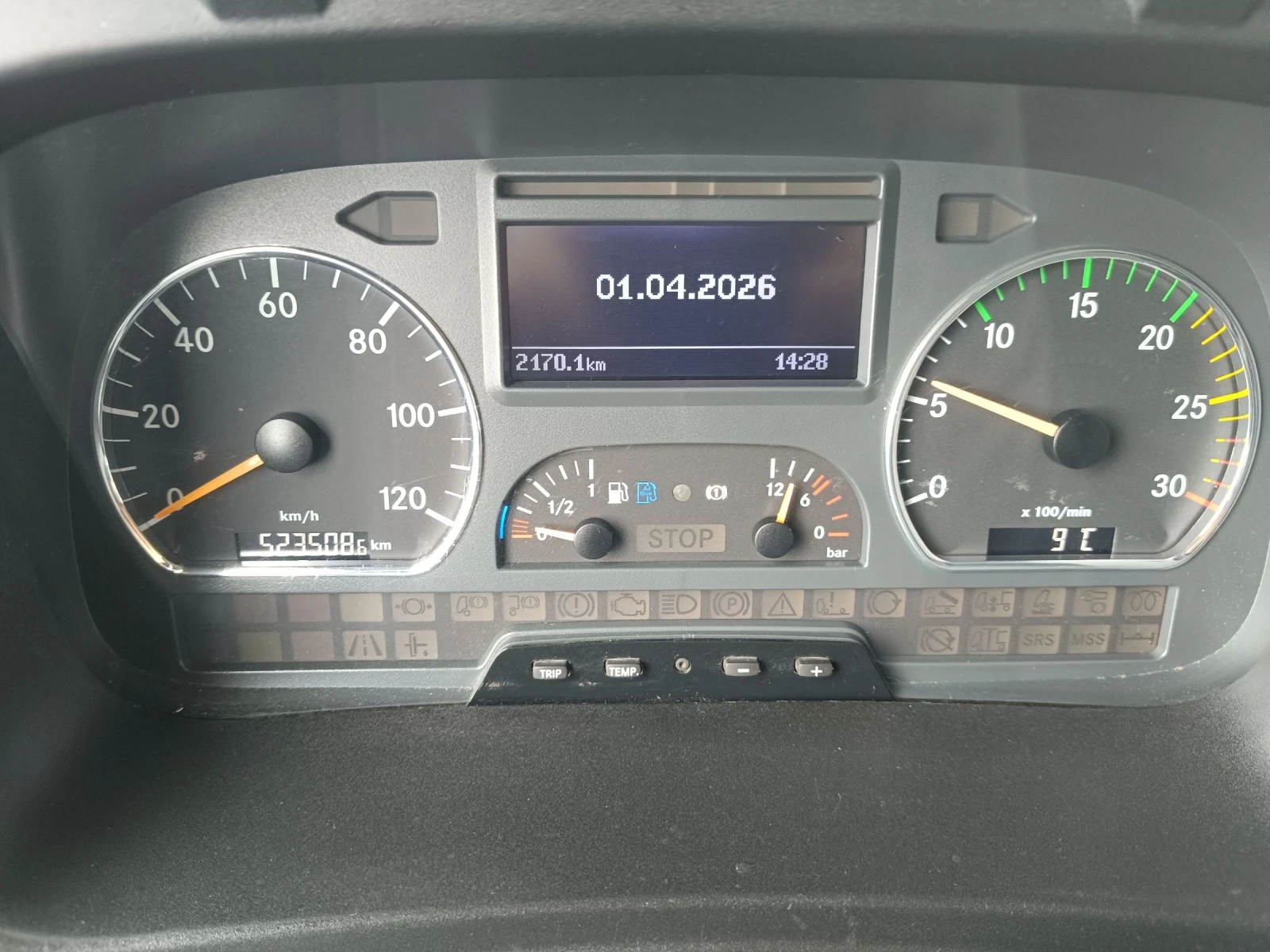 Mercedes-Benz Atego 1224 FURGON BORD KLIMA, снимка 12 - Камиони - 54057200