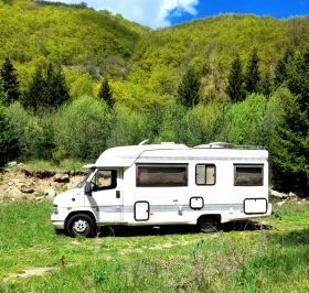 Кемпер Peugeot 2.5 TURBO D. КЛИМАТИК, СОЛАР, TV, снимка 6