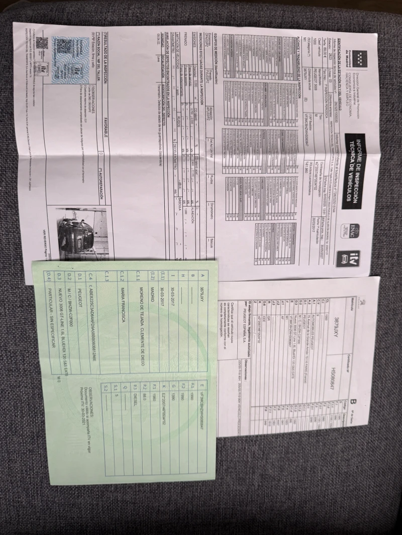 Peugeot 3008 1.6 HDI GTline!, снимка 16 - Автомобили и джипове - 53161080