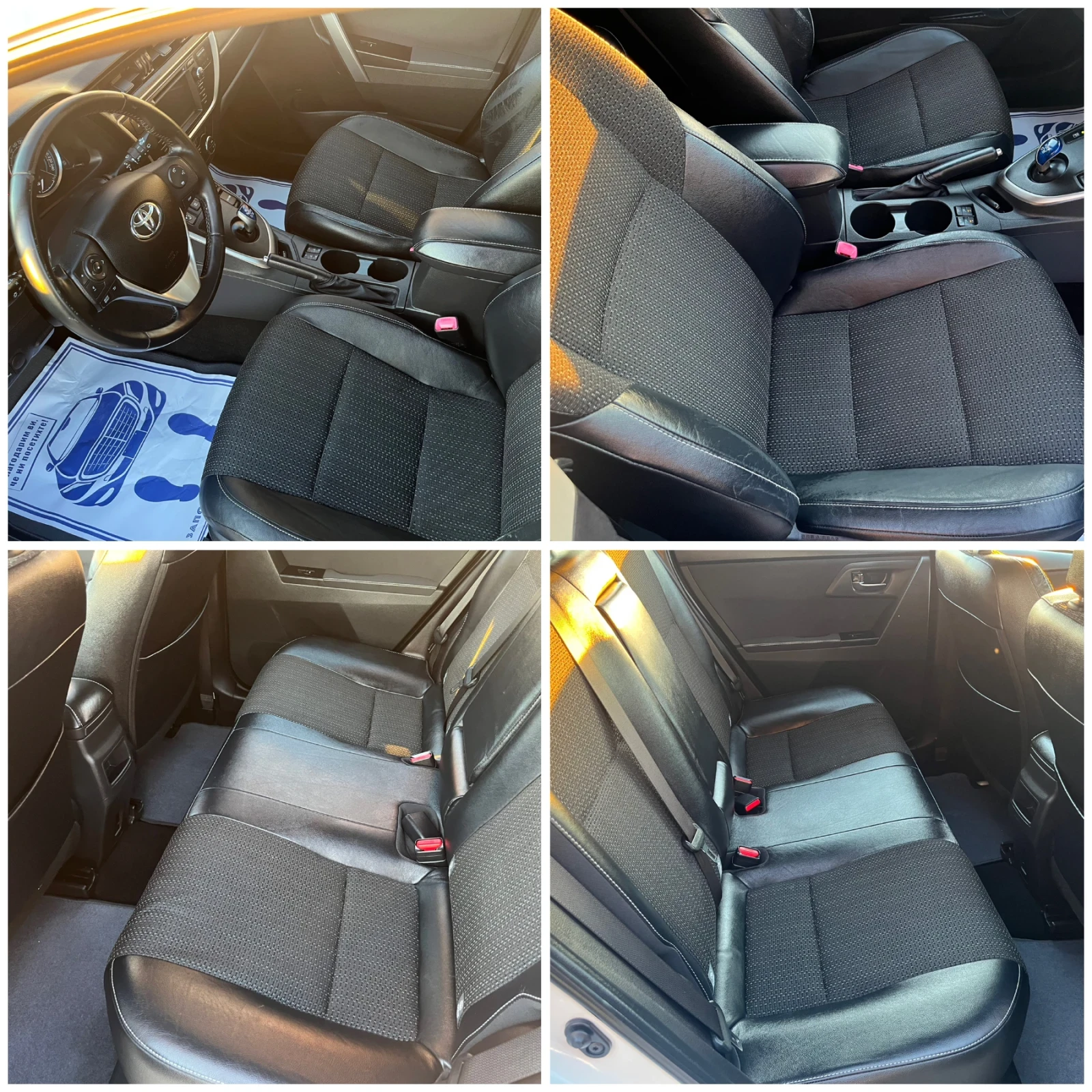 Toyota Auris 1.8Hybrid Lounge136к.с.* 116000к.м.Самопаркиране!!, снимка 14 - Автомобили и джипове - 54578887