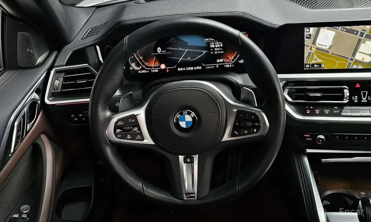 BMW 430 M SPORT | DISTRONIC | 360 | H/K | ОБДУХВАНЕ, снимка 14 - Автомобили и джипове - 56223832