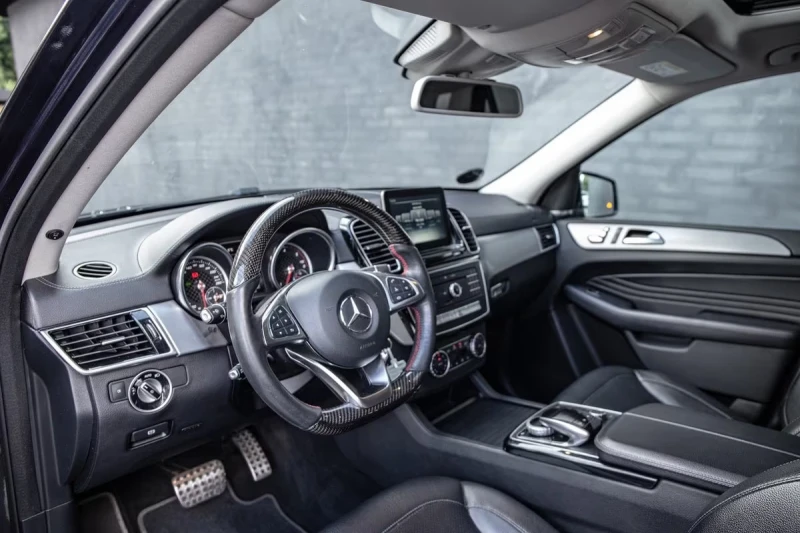 Mercedes-Benz GLE 350 d/AMG/258HP/AIRM./360CAM/LIFT/H&K/ACC/L.ASS/885f, снимка 9 - Автомобили и джипове - 52226517