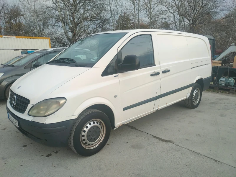 Mercedes-Benz Vito 109Cdi-Дълга база, две странични врати, снимка 1 - Бусове и автобуси - 48150587