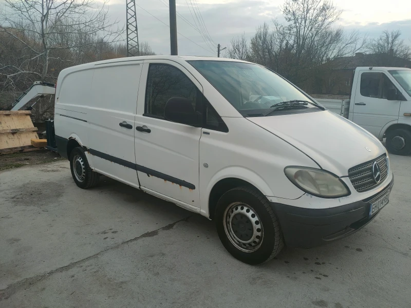 Mercedes-Benz Vito 109Cdi-Дълга база, две странични врати, снимка 2 - Бусове и автобуси - 48150587