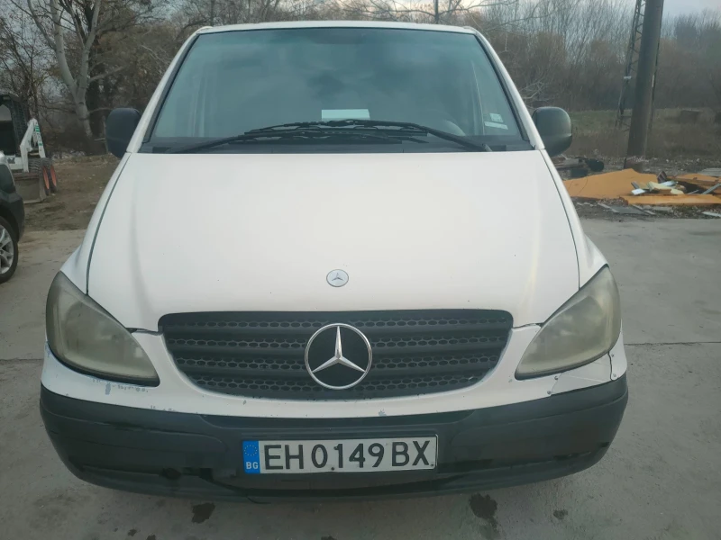 Mercedes-Benz Vito 109Cdi-Дълга база, две странични врати, снимка 3 - Бусове и автобуси - 48150587