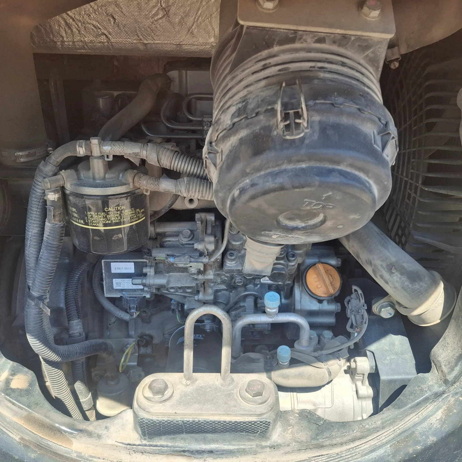 Багер Hitachi U33-5a Климатик, снимка 5 - Индустриална техника - 55263773