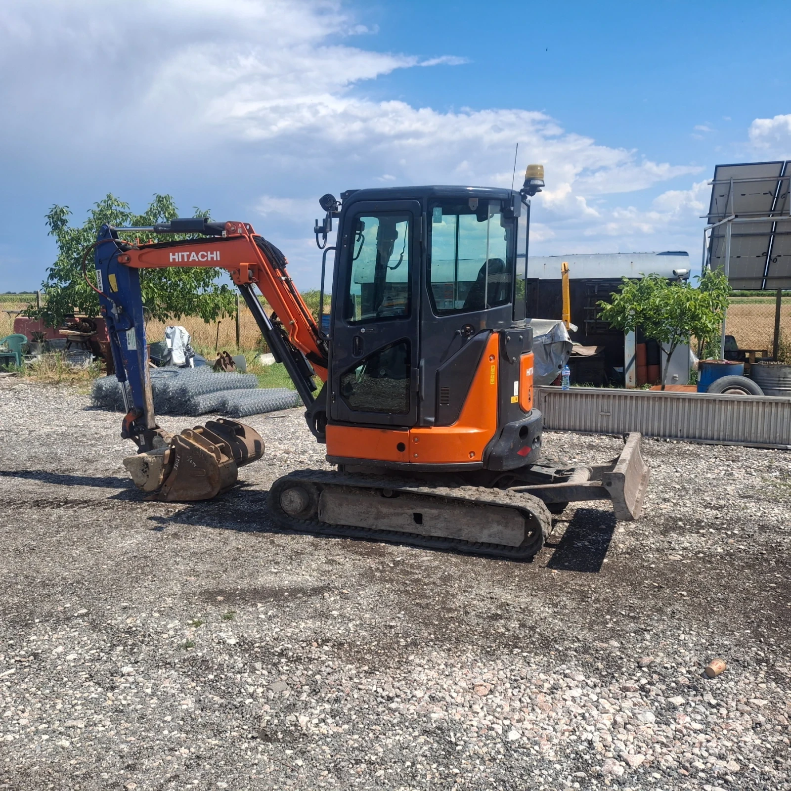 Багер Hitachi U33-5a Климатик, снимка 2 - Индустриална техника - 55263773
