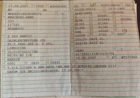 Mercedes-Benz S 500 AMG/4matic-L/LPG, снимка 16