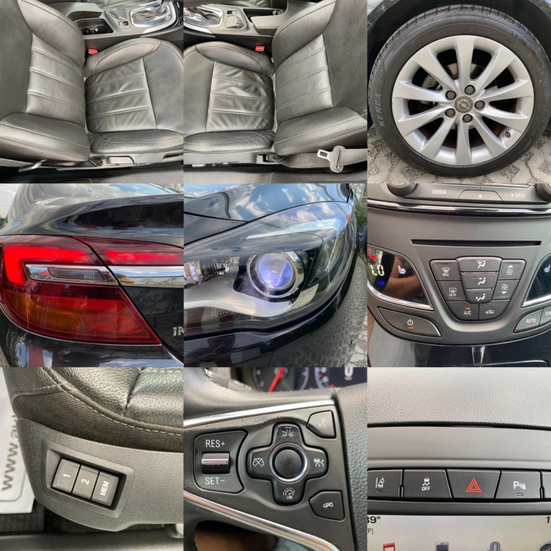 Opel Insignia 2.0CDTI-130кс= АВТОМАТ= DIGITAL COCPIT= DISTRONIC, снимка 17 - Автомобили и джипове - 46625159