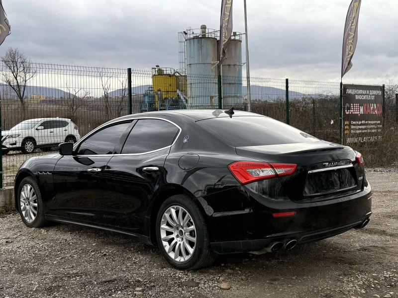 Maserati Ghibli 3.0 V6 TWIN TURBO* РЕАЛНИ КМ* СЕРВ.ИСТОРИЯ, снимка 4 - Автомобили и джипове - 53026690