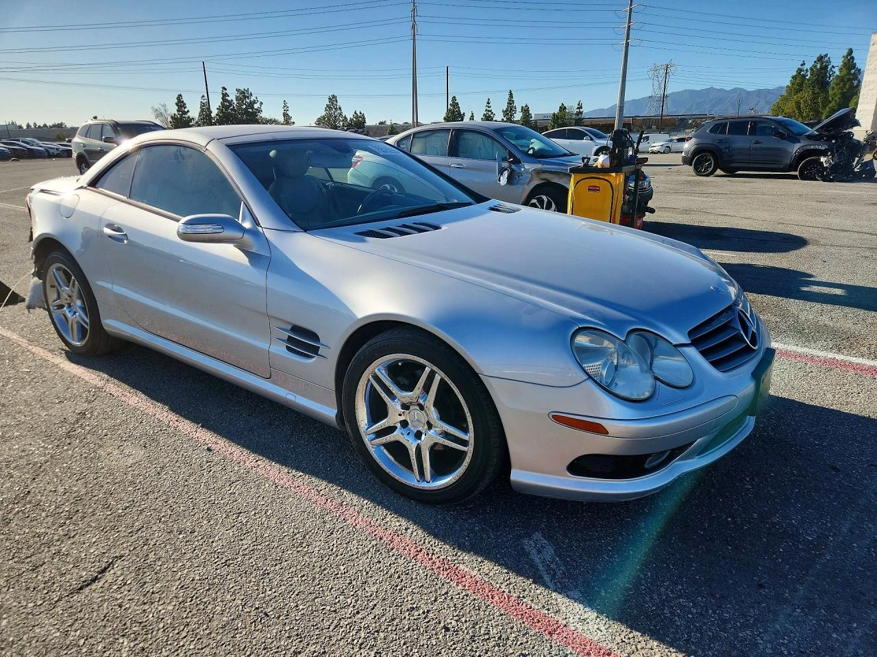 Mercedes-Benz SL 500 AMG* PACK* , снимка 3 - Автомобили и джипове - 53965545