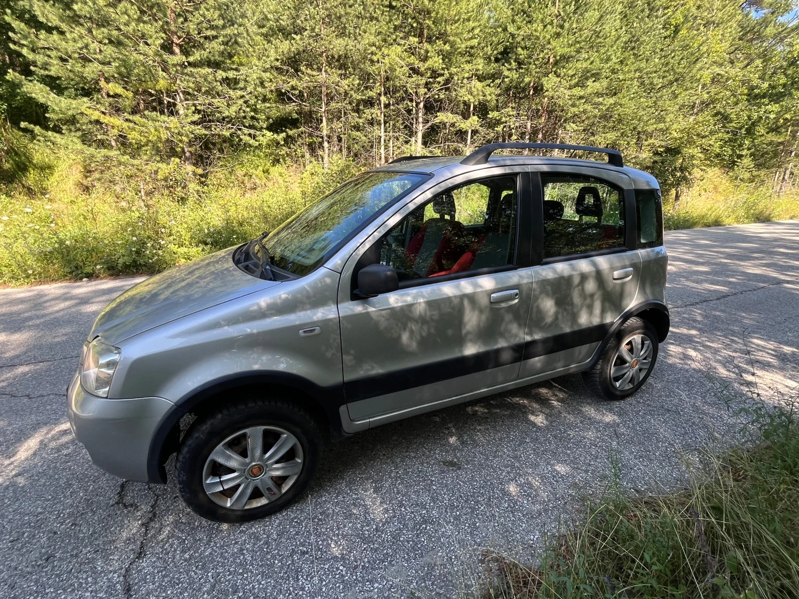 Fiat Panda 1.2i 4x4 КЛИМАТИК, снимка 3 - Автомобили и джипове - 55426937