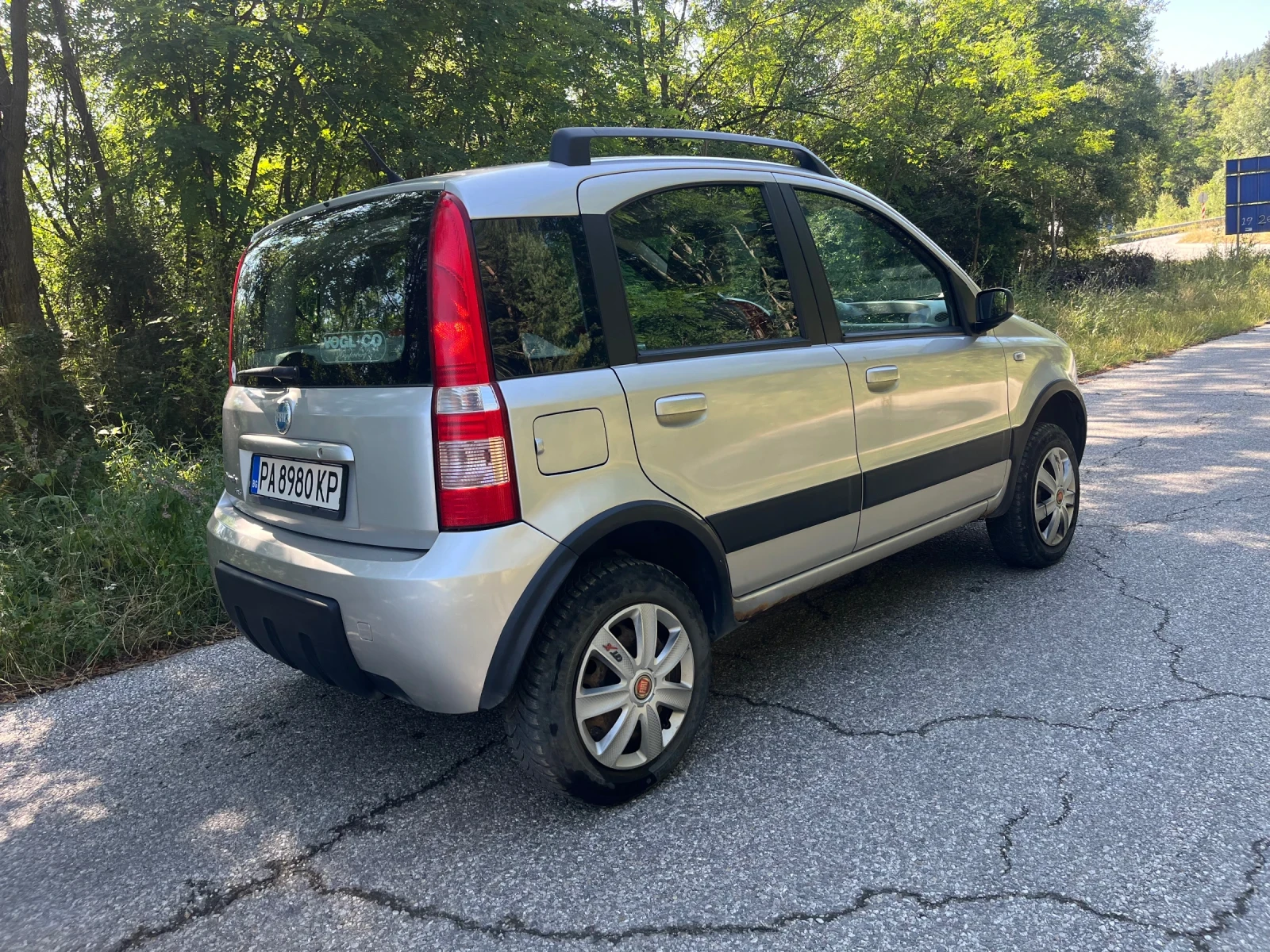Fiat Panda 1.2i 4x4 КЛИМАТИК, снимка 5 - Автомобили и джипове - 55426937
