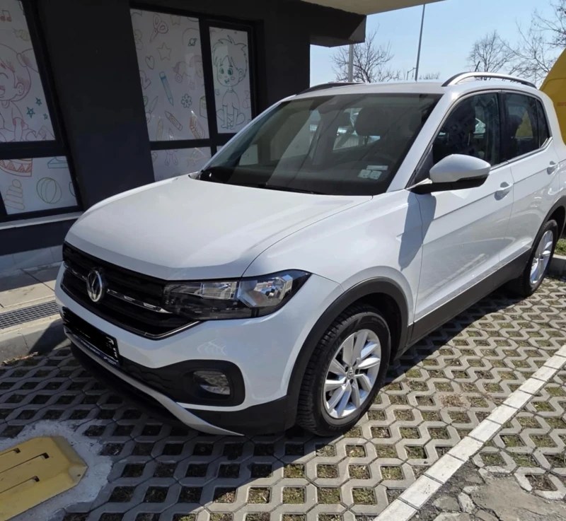 VW T-Cross 1.0 TSI, DSG от Порше България, снимка 5 - Автомобили и джипове - 49280589