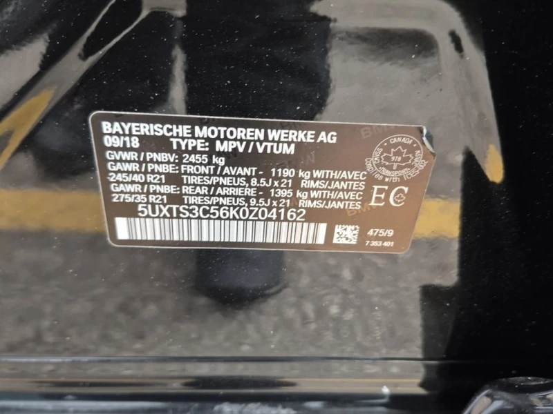 BMW X3 * M40I * CARFAX * БЕЗ ПЪРВОНАЧАЛНА ВНОСКА, снимка 7 - Автомобили и джипове - 52998982