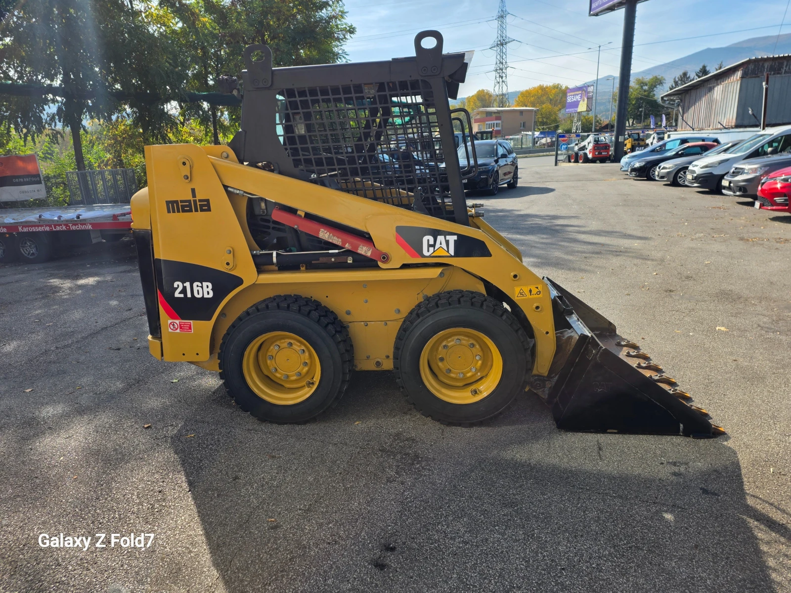 ���� ����� �������� Cat 216B-��������� | Mobile.bg � ����������� 5