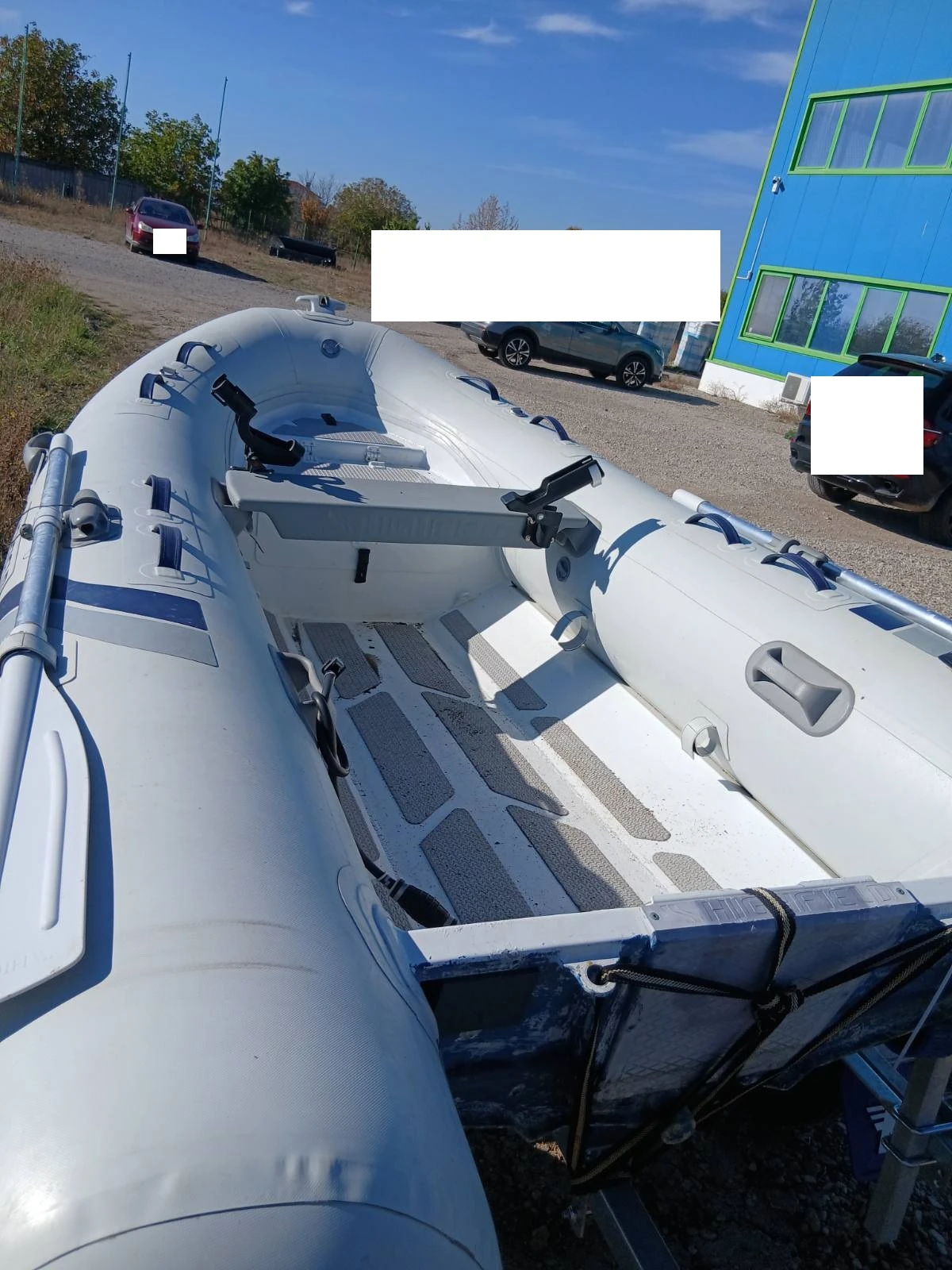 Надуваема лодка Highfield 340 Класик, снимка 3 - Воден транспорт - 56305624