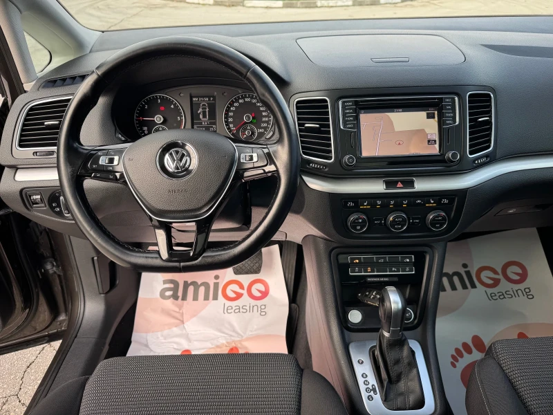 VW Sharan 2, 0TDI-150kc 7места, снимка 11 - Автомобили и джипове - 48314838