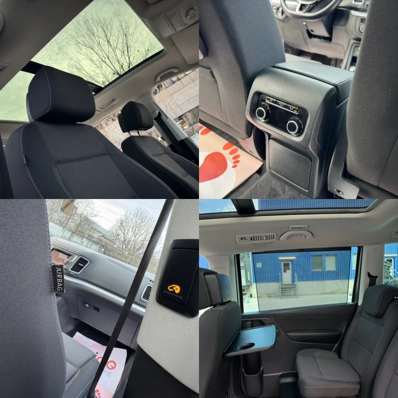 VW Sharan 2, 0TDI-150kc 7места, снимка 15 - Автомобили и джипове - 48314838