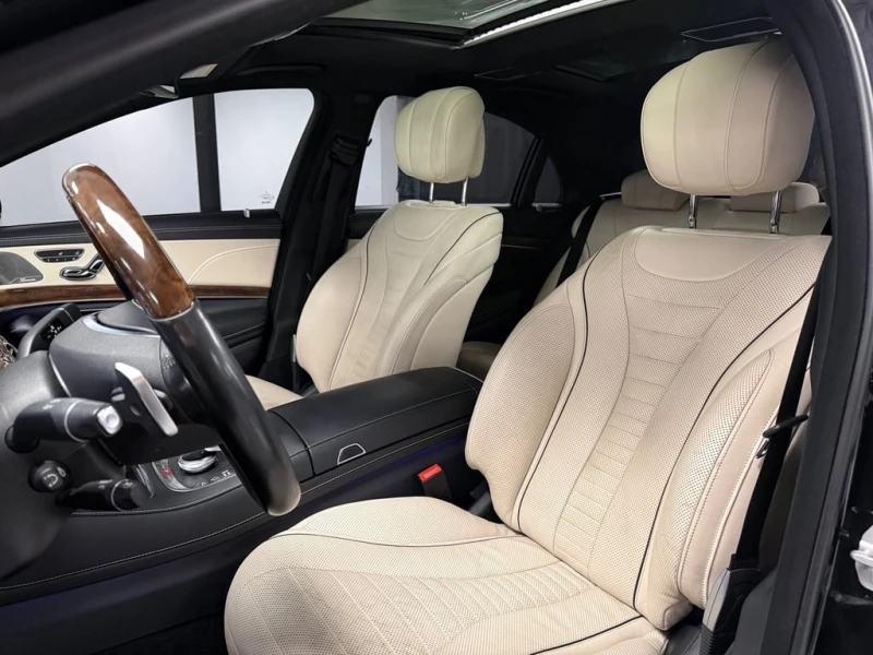 Mercedes-Benz S 550 * LWB 4MATIC CUIR TOIT NAV V8 4.7L * CARFAX * ЦЕНА, снимка 12 - Автомобили и джипове - 52932126
