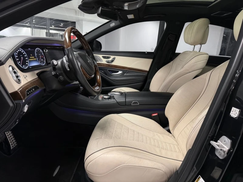 Mercedes-Benz S 550 * LWB 4MATIC CUIR TOIT NAV V8 4.7L * CARFAX * ЦЕНА, снимка 11 - Автомобили и джипове - 52932126